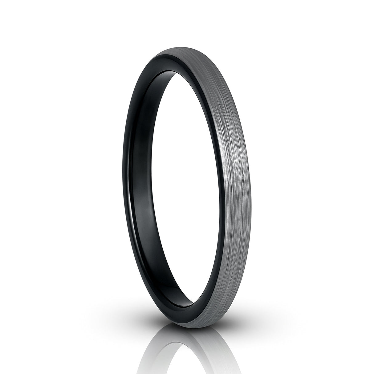 2mm Classic High Polish Tungsten Comfort Fit Band