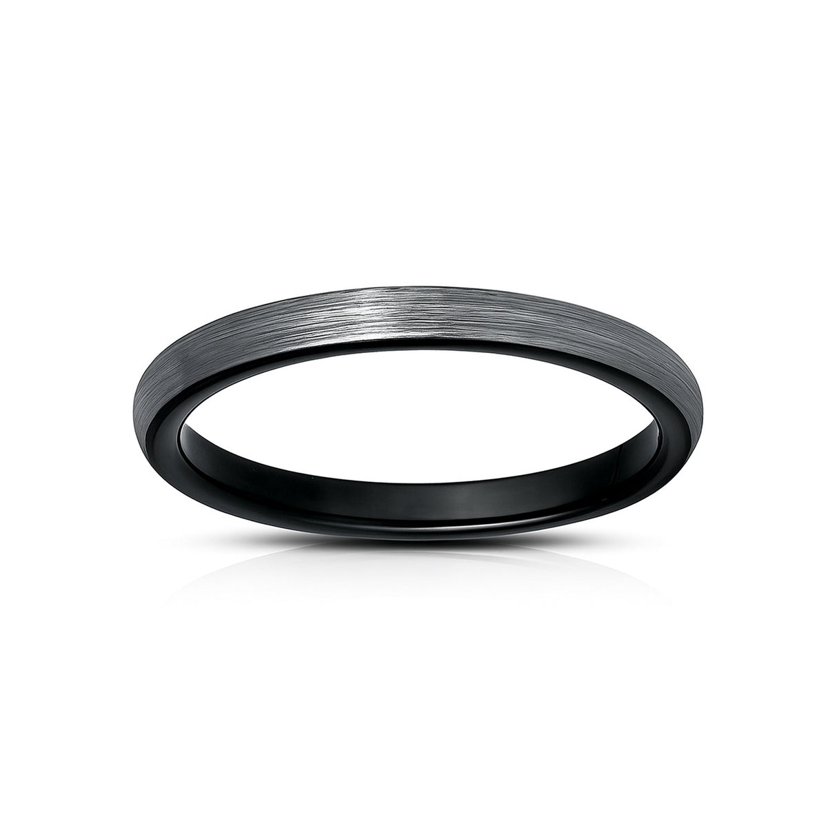 2mm Classic High Polish Tungsten Comfort Fit Band