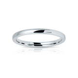 2mm Classic High Polish Tungsten Comfort Fit Band
